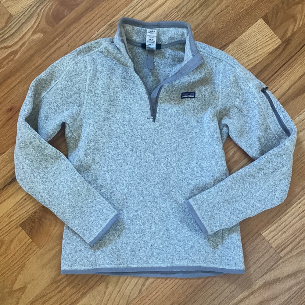 Women’s better sweater Patagonia quarter zip like new